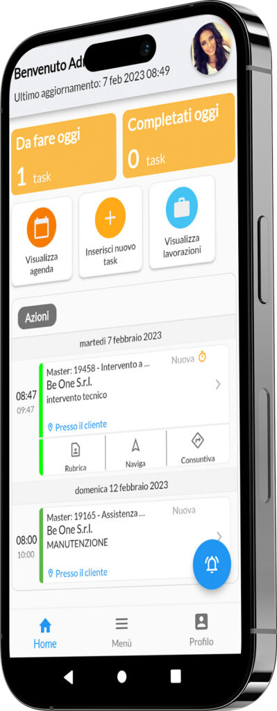 BeSmart su smartphone